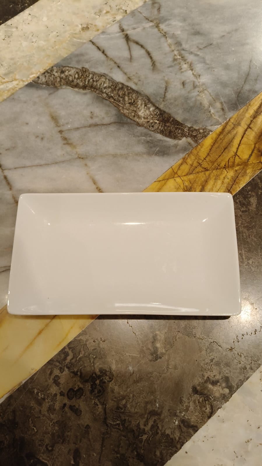Ceramic 6.5x3.6 Inch Plate