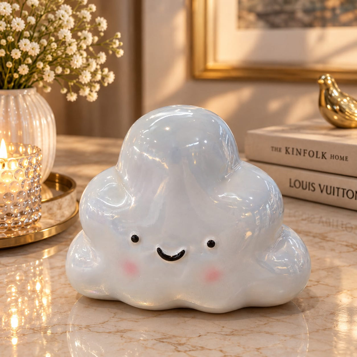 Piggy Bank white