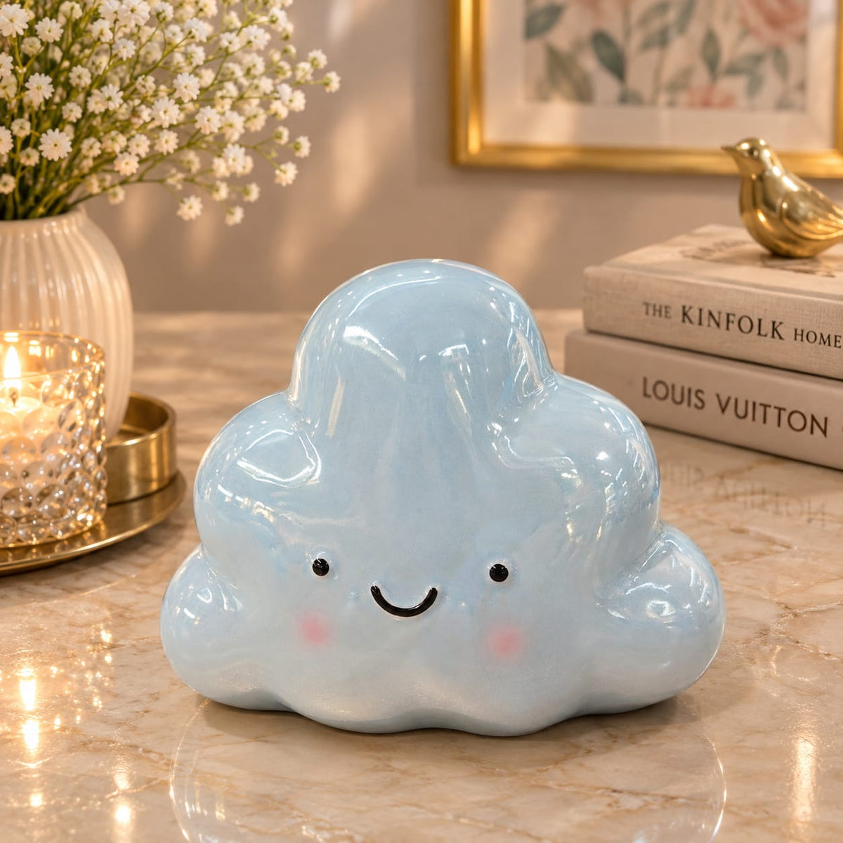 Piggy Bank Blue