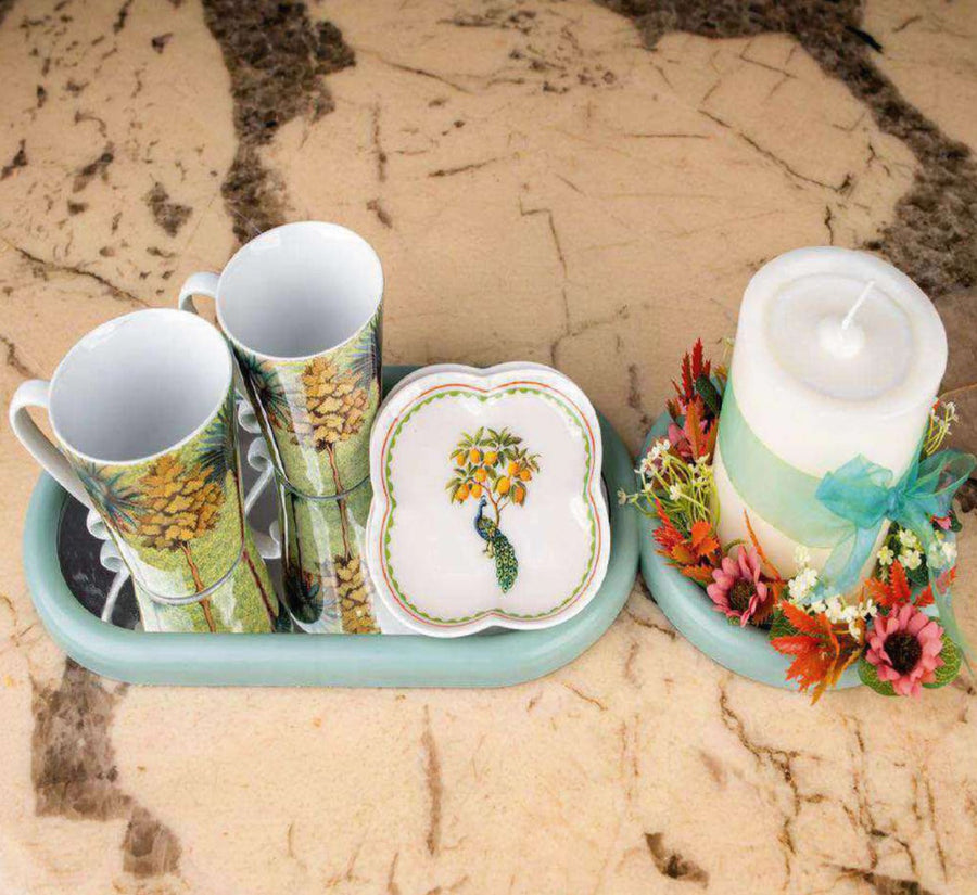 Bagh Collection Tea Set Tray