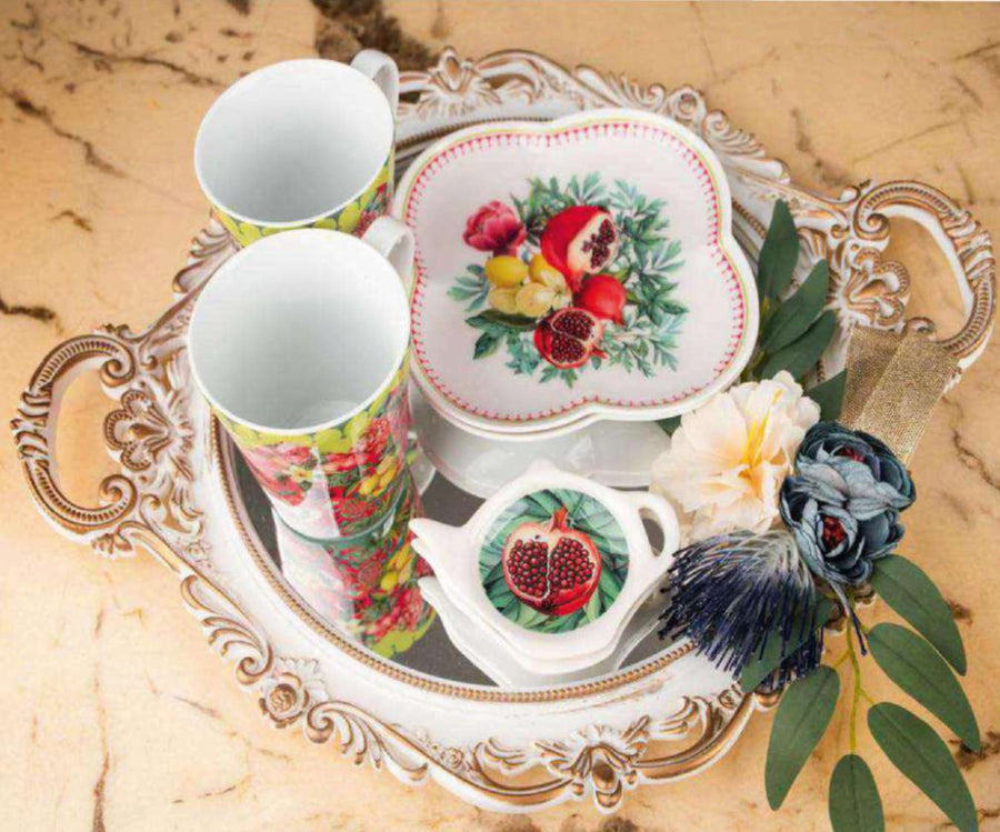 Enchanted Garden Tea Tray
