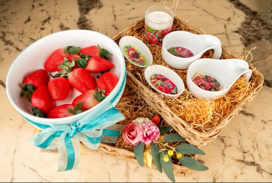 Ribbon Bowl Brunch Basket