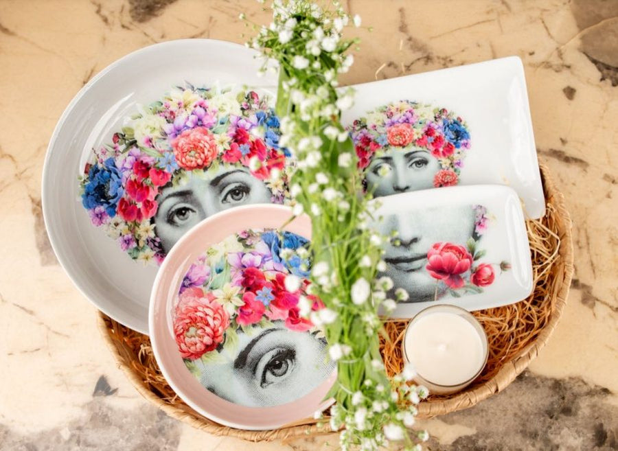 Square Plate Hand Basket