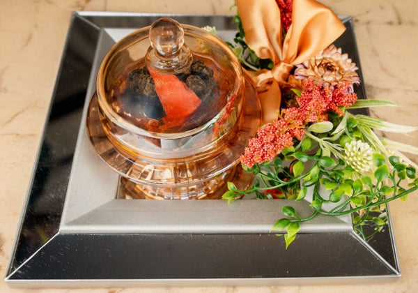 Butter Bowl Mirror Tray