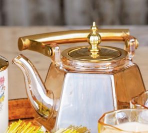 Glass Kettle 800ML – Teapot & Glass Candle Tray