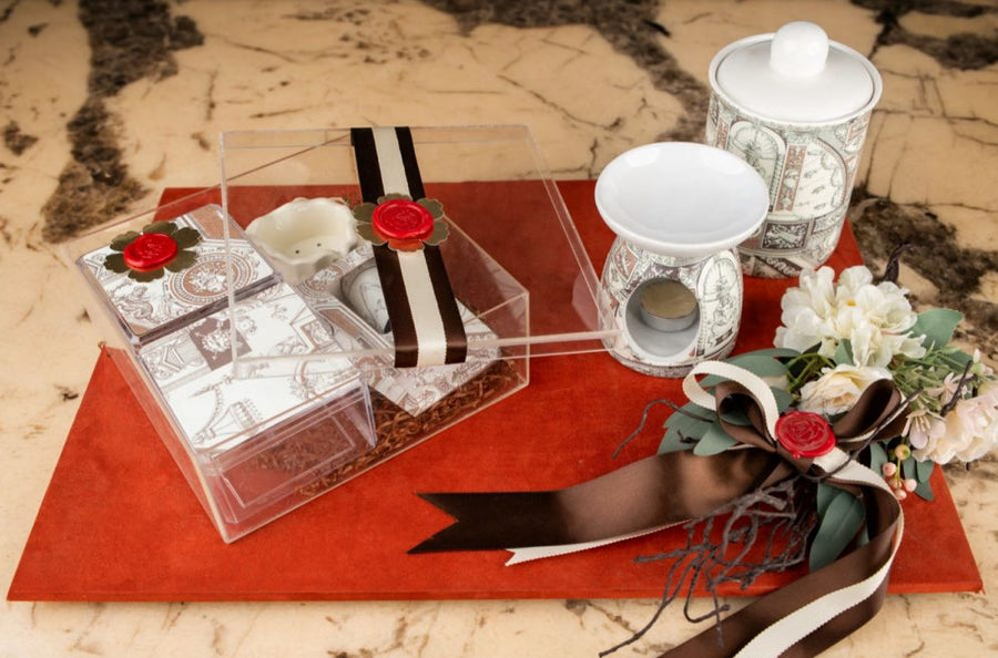 Napkin Box Table Platter