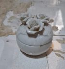 Ceramic Rose Lux Jar Small