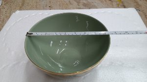 Ceramic Green Bowl (21cm) 8.5inch
