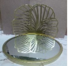 Mirror Standy With Glass Small