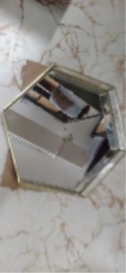 Hexagon Mirror Tray